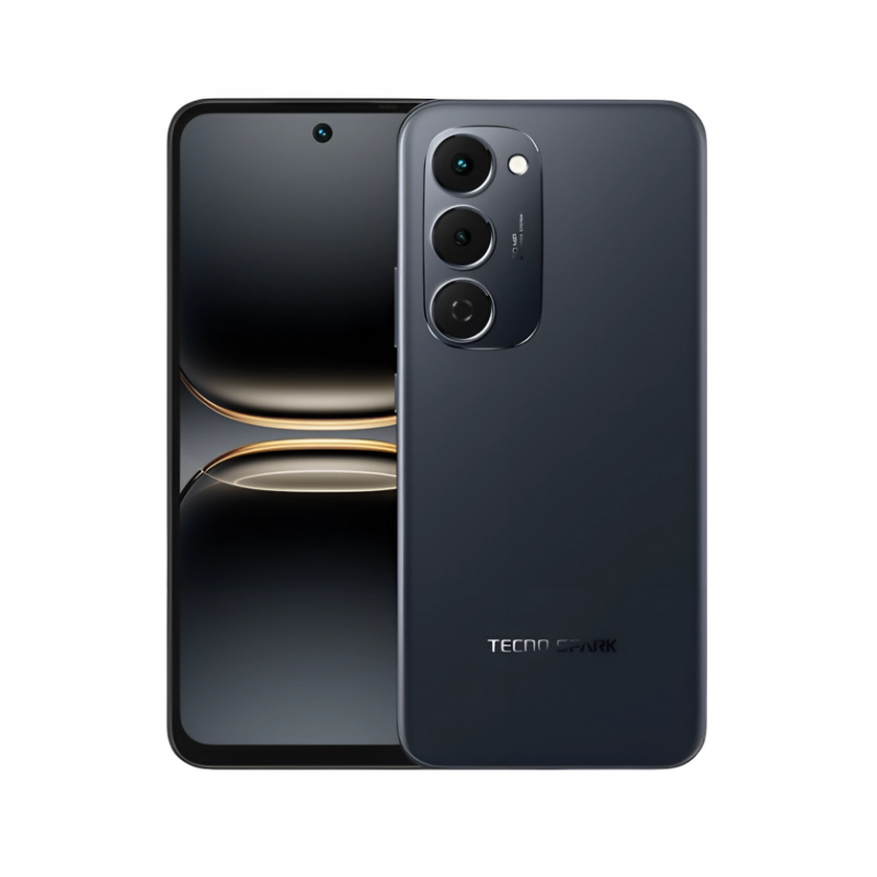 Tecno Spark 40 Pro+ 8GB+128GB smartphone front and back view